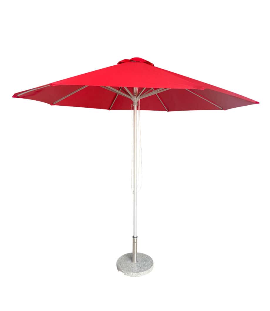 9 FT  red umbrella