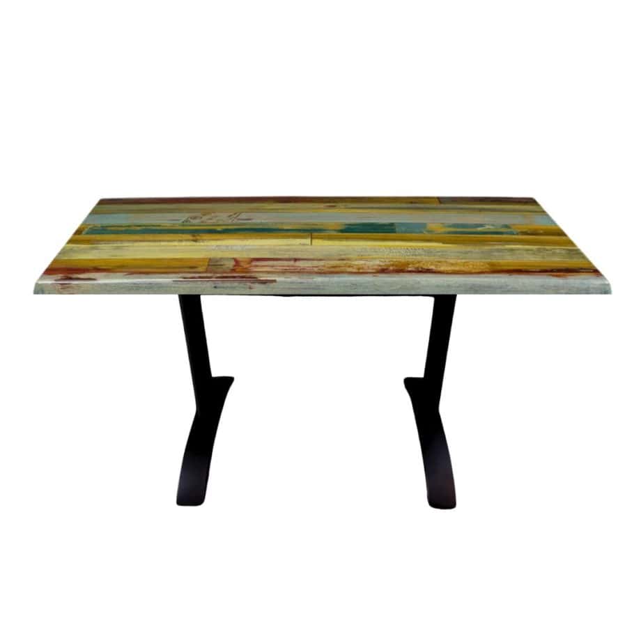 Reclaimed Wood Melamine Top 32X48
